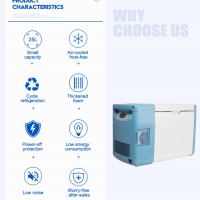 -60℃ 便攜式車載冰箱 20L 12v/24v直流電移動(dòng)冰箱